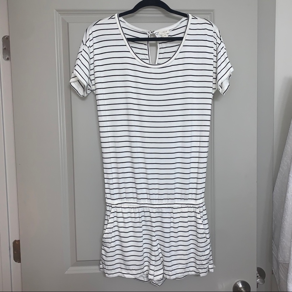 Striped J. Crew Romper